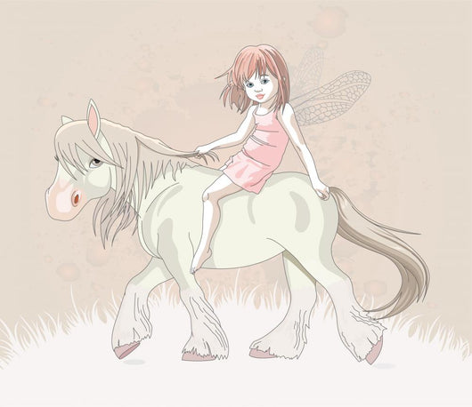Girl's Decals Cute Little Wall Decal
