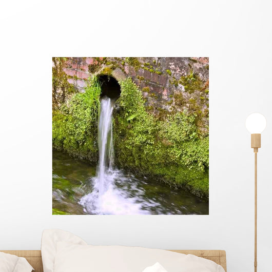Drain Pipe Wall Decal