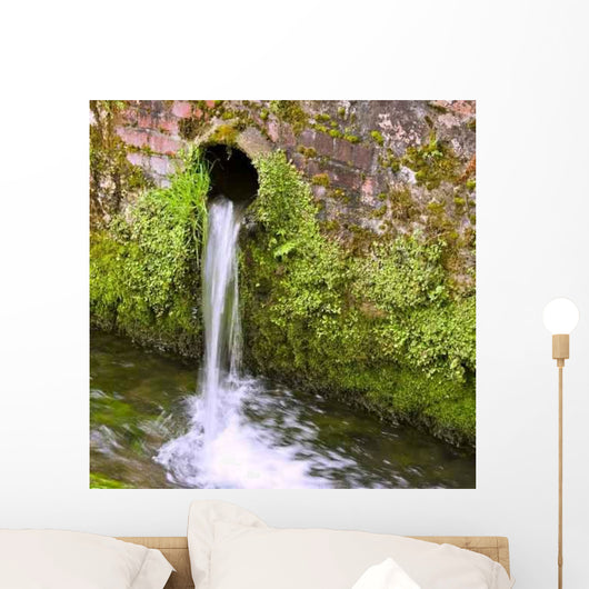 Drain Pipe Wall Decal