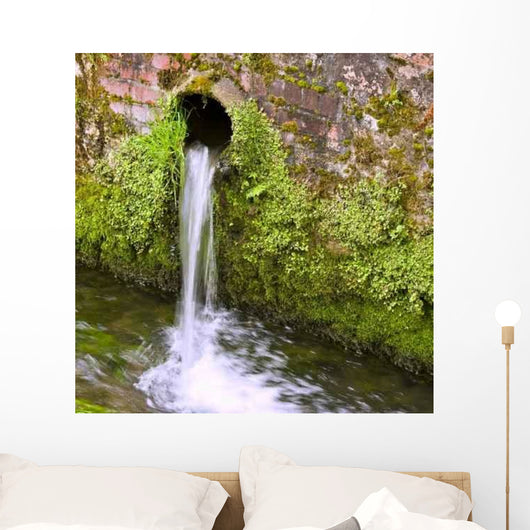 Drain Pipe Wall Decal