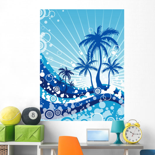 Ocean Waves Wall Decal