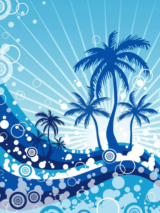 Ocean Waves Wall Decal