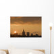 Sunset over Warsaw Wall Decal