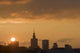 Sunset over Warsaw Wall Decal