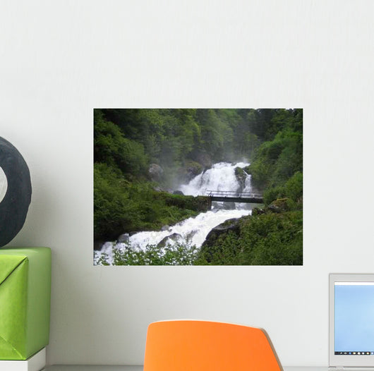 Waterfall Wall Decal Design 6