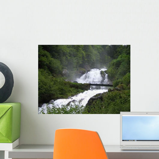 Waterfall Wall Decal Design 6