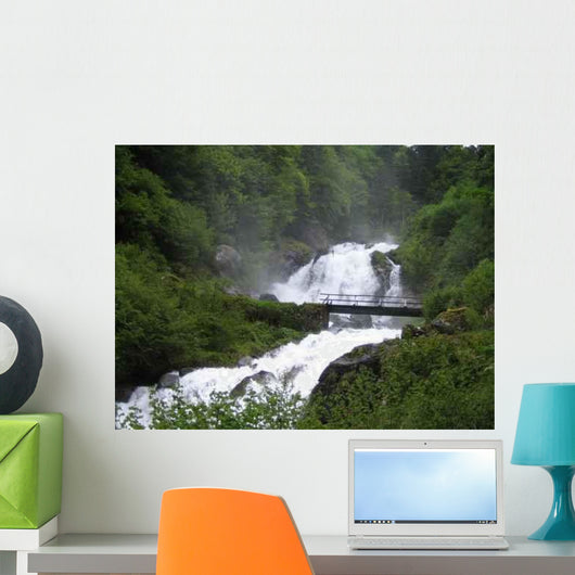 Waterfall Wall Decal Design 6