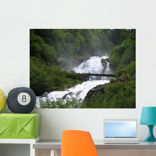 Waterfall Wall Decal Design 6