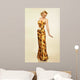 Beautiful Young Woman Evening Wall Decal