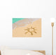 Drawing Sun Beach Wall Decal
