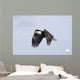 Mature Bald Eagle Flying Wall Decal
