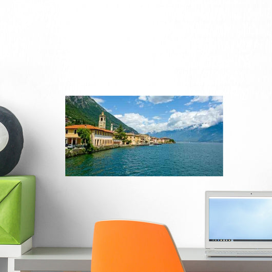 Small Village Gargnano Wall Decal Design 2
