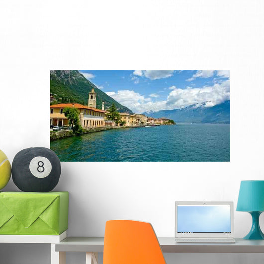 Small Village Gargnano Wall Decal Design 2