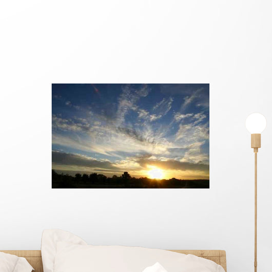 Painting Sky Wall Decal