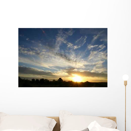 Painting Sky Wall Decal