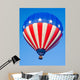 Stars and Stripes Flying Wall Decal