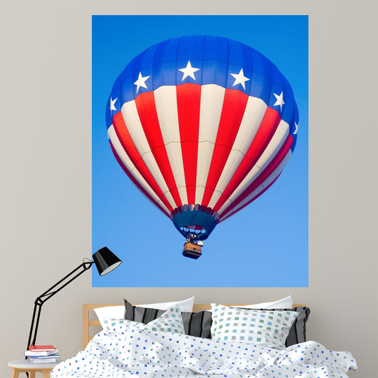 Stars and Stripes Flying Wall Decal