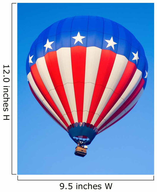 Stars and Stripes Flying Wall Decal