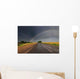 Rainbow over Road Wall Decal
