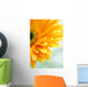 Closeup Photo Yellow Daisy-gerbera Wall Decal Design 3