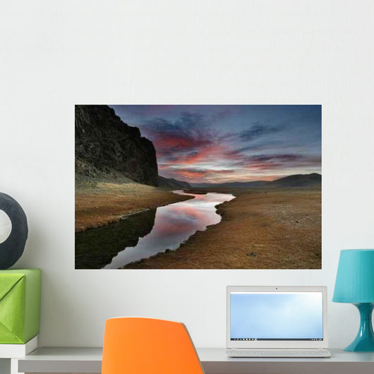 Colorful Dawn Wall Decal