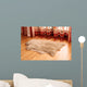 Sheepskin Carpet Wooden Floor Wall Decal