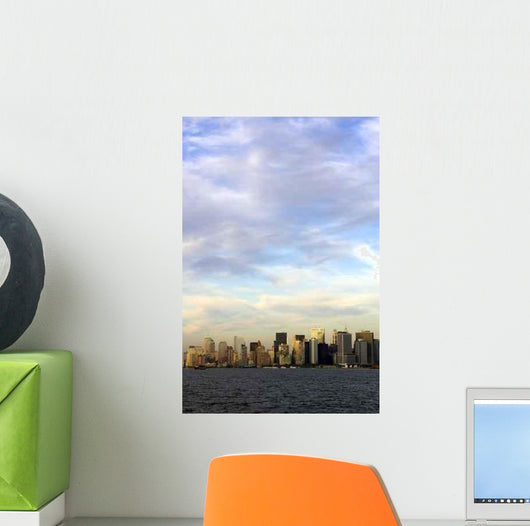 Iew Downtown Manhattan Wall Decal
