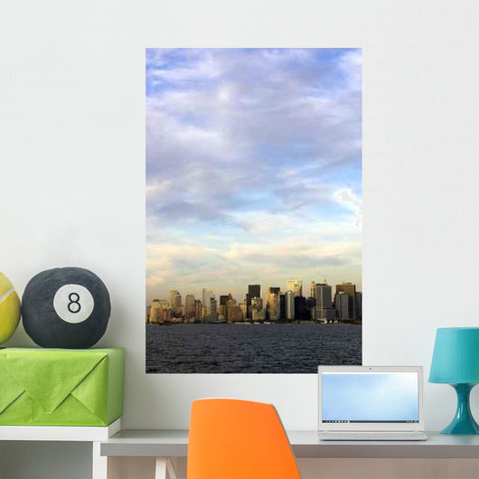 Iew Downtown Manhattan Wall Decal
