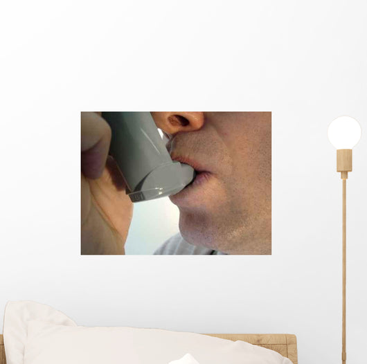 Asthma Inhaler Wall Decal