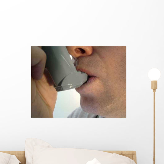 Asthma Inhaler Wall Decal
