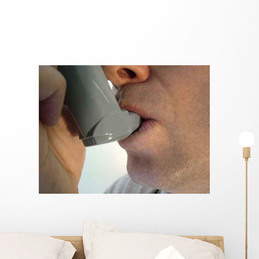 Asthma Inhaler Wall Decal