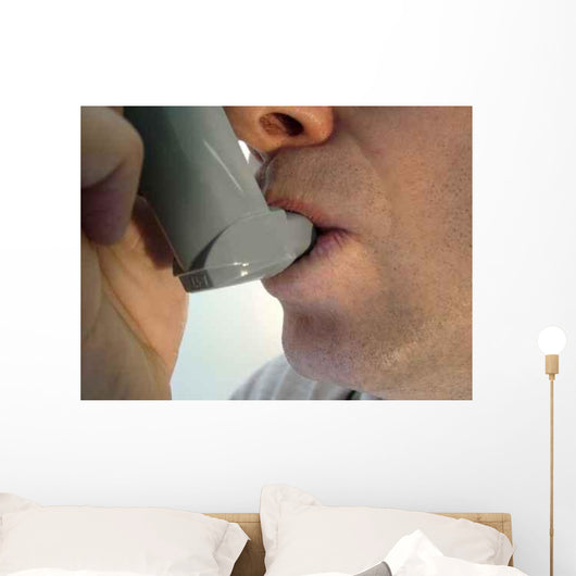 Asthma Inhaler Wall Decal