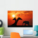 African Animals Wall Mural