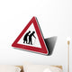 Elderly People Sign Wall Decal