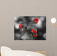 Red Flower Wall Decal