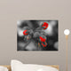 Red Flower Wall Decal