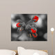 Red Flower Wall Decal