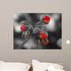 Red Flower Wall Decal
