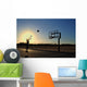 Teen Boy Shooting Basketball Wall Decal