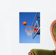 Basketball Shot Heading toward Wall Decal