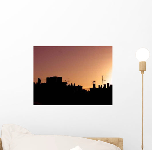 Sunset Parisien Wall Decal