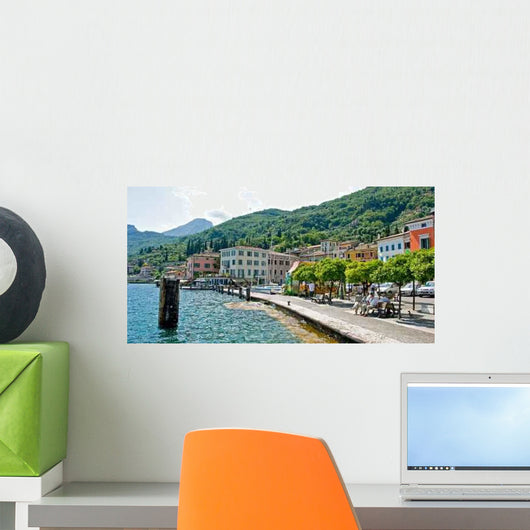 Small Village Gargnano Wall Decal Design 1