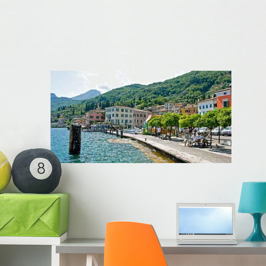 Small Village Gargnano Wall Decal Design 1
