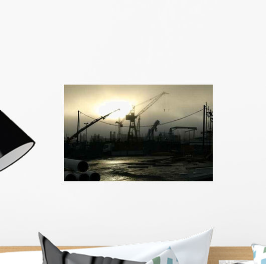 Construction Site Wall Decal
