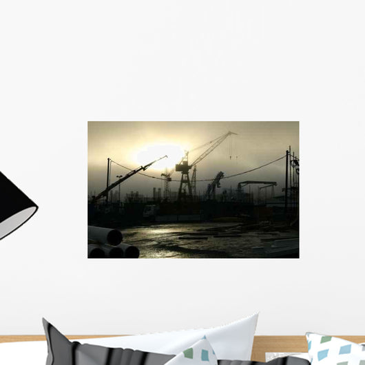 Construction Site Wall Decal