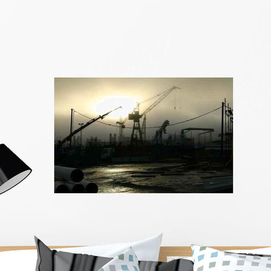 Construction Site Wall Decal