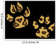 Leopard Claws Wall Decal
