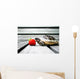 Turtle Eating Strawberry Wall Decal