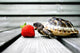 Turtle Eating Strawberry Wall Decal