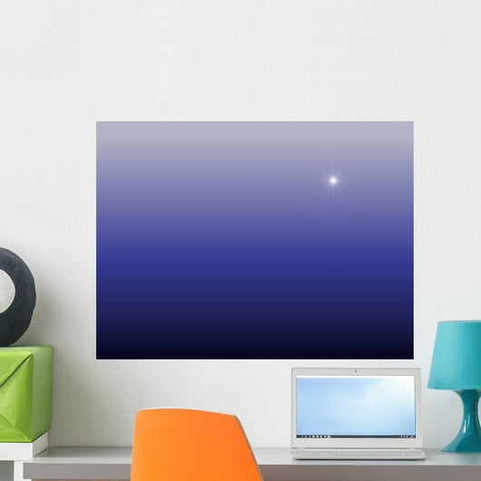 Star over Bethlehem Wall Decal